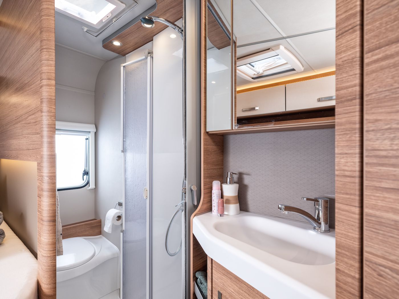 Badkamer camper