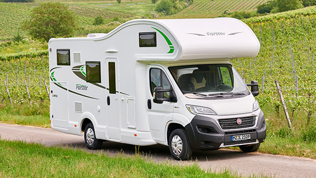 Forster alkoven camper