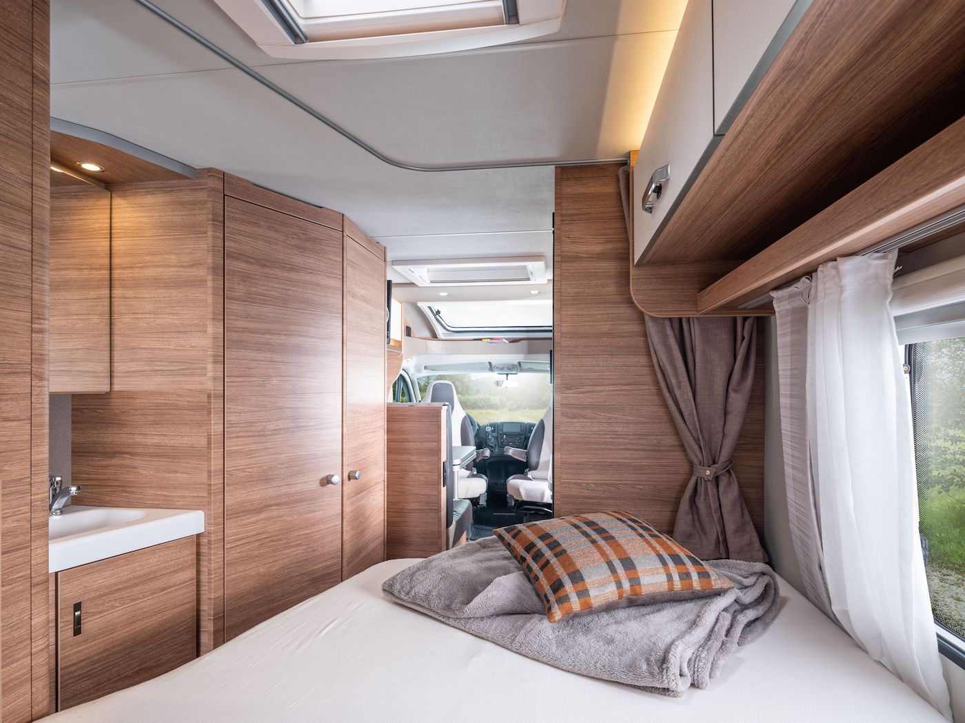 camper van binnen