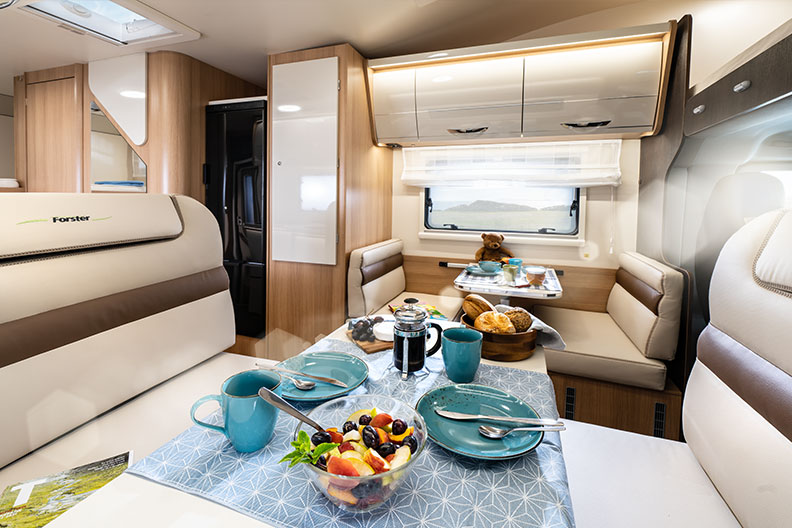 Eten in camper