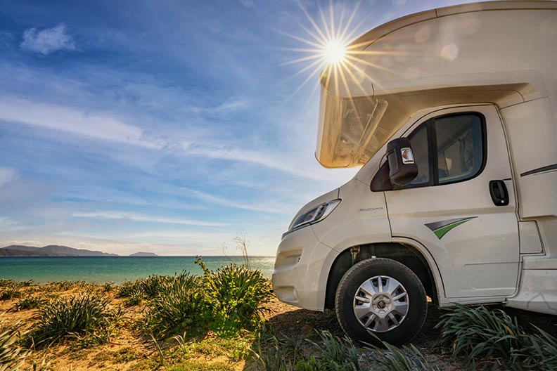 Alkoven camper forster