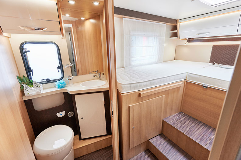 Haffkamp camper kopen interieur